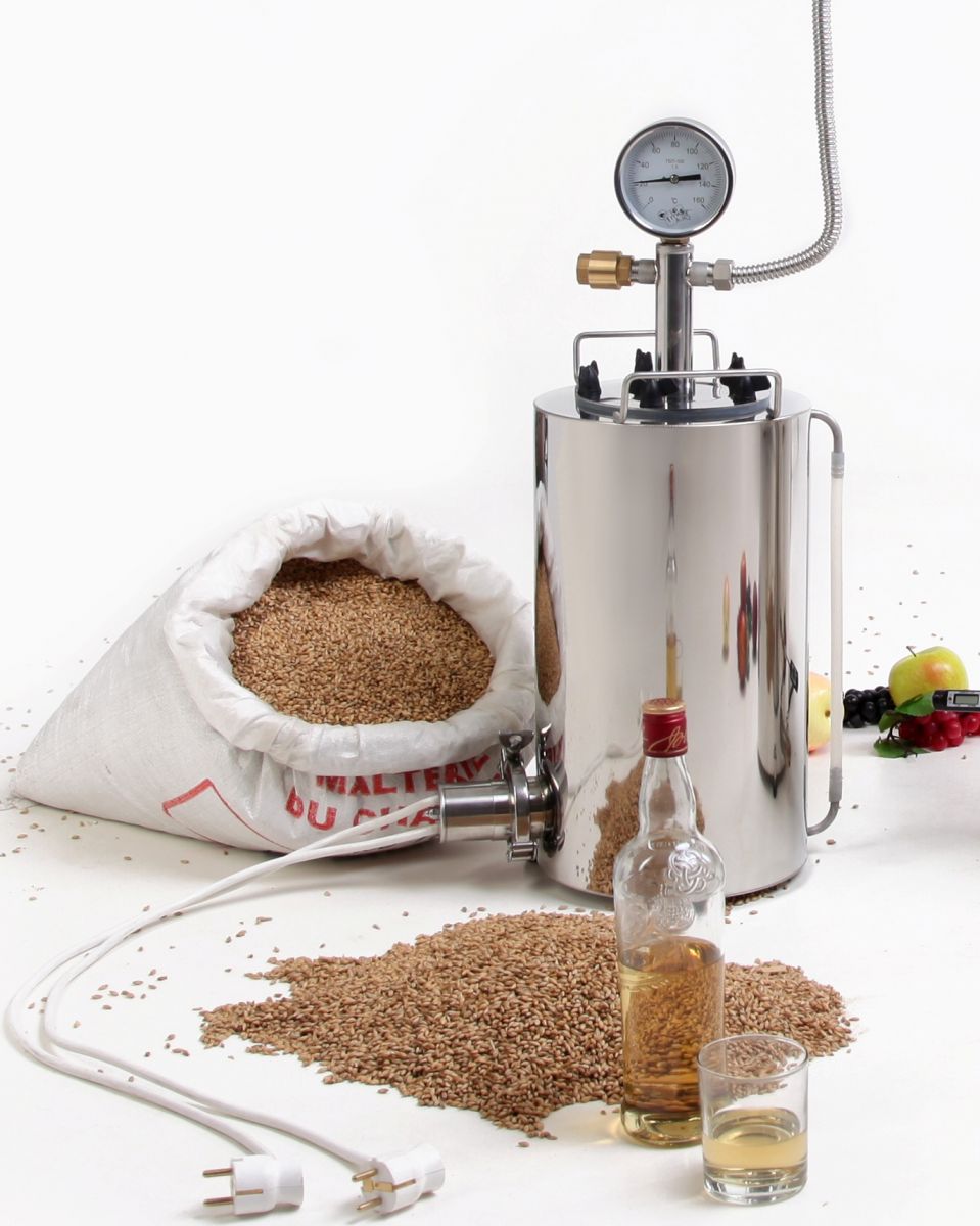 Зерновые дистилляты или самогон из солода, пшеницы и другого крахмалосодержащего сырья