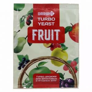 Дрожжи DRINKIT FRUIT для фруктовых и ягодных браг